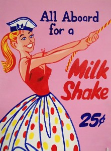 Milk Shake Sign